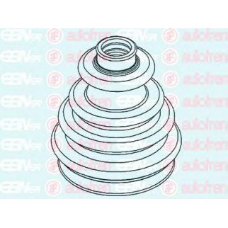 Пыльник ШРУСA d1-27 d2-70 h116 фото