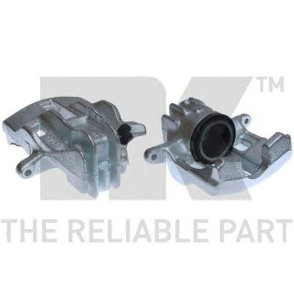 Суппорт тормозной передний правый (однопоршневой) / PEUGEOT 406 96~04 фото