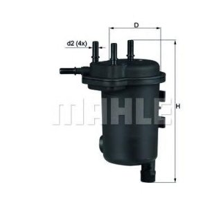 Фильтр топливный KNECHT KL 633 D фото 2