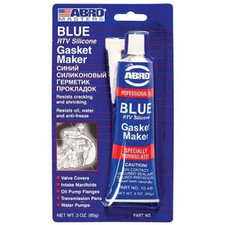 Герметик ABRO прокладок высокотемп. синий 85г. фото