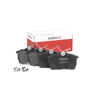Колодки тормозные задние дисковые к-кт metaco 3010-047 фото