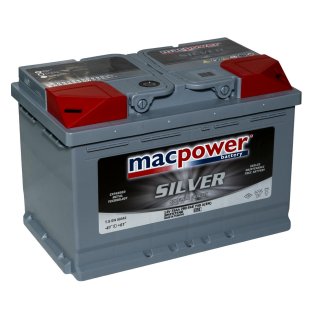 Аккумуляторная батарея MACPOWER 6СТ 75 обр.278х175х190 Турция фото