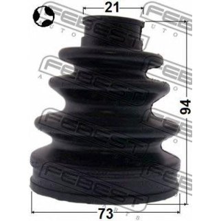 Пыльник ШРУСа FEBEST 0115-NHW20RHT фото