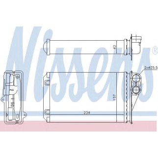 Радиатор отопителя PEUGEOT: 207 (WA, WC) 1.4/1.4 16V/1.4 HDi/1.6 16V/1.6 16V RC/1.6 16V Turbo/1.6 16V VTi/1.6 HDi 06-, 207 CC (WD) 1.6 16V/1.6 16V Turbo/1.6 HDi 07-, 20 фото