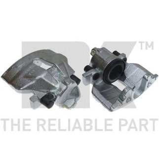 Суппорт тормозной передний левый (однопоршневой) / FORD Galaxy, SEAT Alhambra,VW Sharan 95~ фото