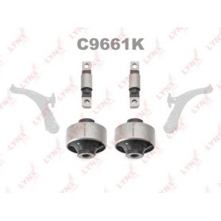 Сайлентблок передний подвески LYNXauto C9661K фото