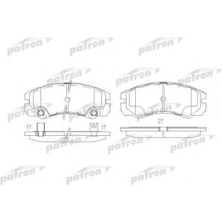 Колодки тормозные PATRON PBP1511 фото