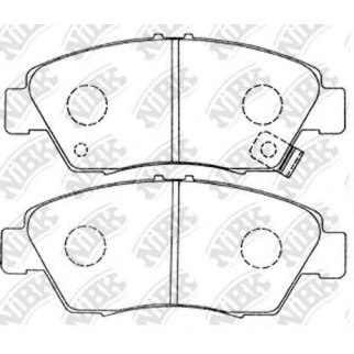 Колодки тормозные передние к-кт NiBK PN8264 фото
