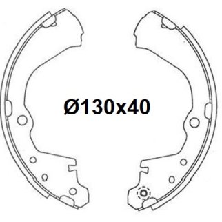 Колодки тормозные к-кт TRIALLI GF 4568 фото 3