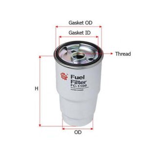 Фильтр топливный SAKURA FC1108 фото