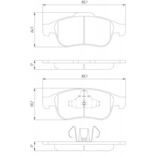 Колодки тормозные передние фото 2
