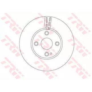 Диск тормозной TRW DF6793 фото