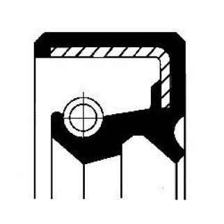 01029608C_сальник ! 28x40x5.5 HMBR  MB фото