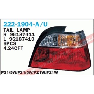 Фонарь задний правый DAEWOO Nexia 96 -> фото