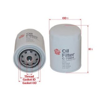 Фильтр масляный SAKURA C7004 фото
