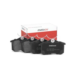 Колодки тормозные задние дисковые к-кт metaco 3010-028 фото