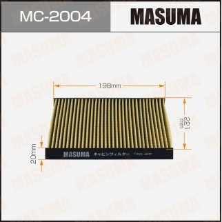 Фильтр салона Masuma MC-2004 фото