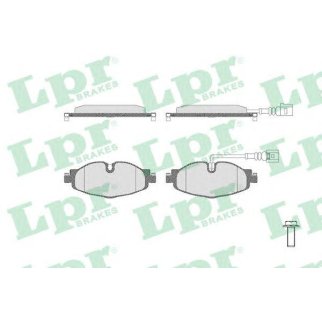 Колодки тормозные передние к-кт Lpr 05P1834 фото