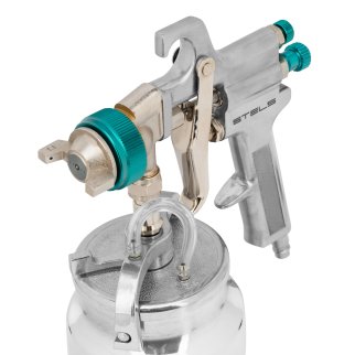 Краскопульт AS 702 НP профессиональный, всасывающего типа, сопло 1,8мм и 2,0мм Stels фото 7