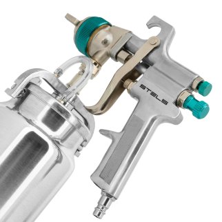 Краскопульт AS 702 НP профессиональный, всасывающего типа, сопло 1,8мм и 2,0мм Stels фото 5