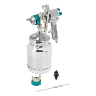 Краскопульт AS 702 НP профессиональный, всасывающего типа, сопло 1,8мм и 2,0мм Stels фото