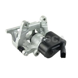 Суппорт тормозной задний правый в сборе с электромотором (однопоршневой) / AUDI A6,Allroad 04~11 фото