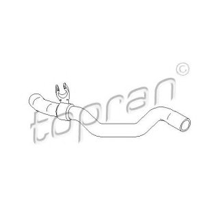 Патрубок радиатора topran 700510586 фото
