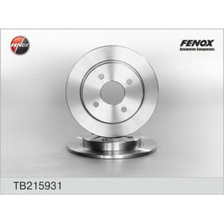 Диск тормозной задний Fenox TB215931 фото