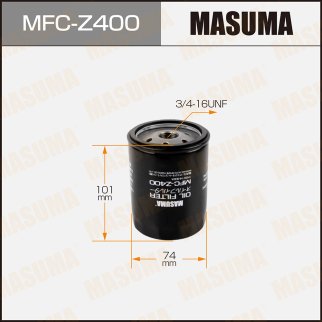Фильтр масляный MASUMA _MFCZ400 фото
