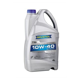 Масло моторное Ravenol TSI 10W-40 полусинтетическое 4 л 4014835724198 фото