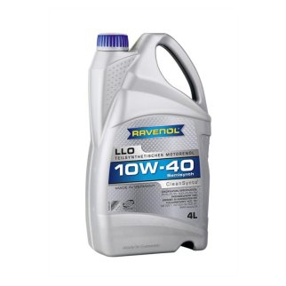 Масло моторное Ravenol LLO 10W-40 полусинтетическое 4 л 4014835724396 фото