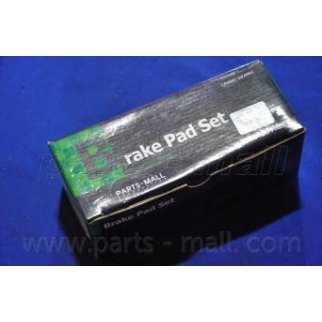 Колодки тормозные передние к-кт PARTS-MALL PKA-049 фото