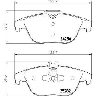 Колодки тормозные задние дисковые к-кт TEXTAR 2425401 фото