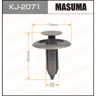 KJ-2071_клипса! Mazda 323 98-03 фото