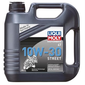 Масло моторное LIQUI MOLY для мото 4такт. 10W-30 синт. 4л фото