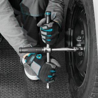 GROSS 14270 Ключ-крест баллонный, складной с изменяющимся рычагом, 17мм , 19мм , 21мм , 23мм , C фото 6