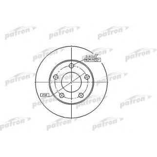Диск тормозной задн AUDI: A4 95-00, A4 Avant 95-01, VW: PASSAT 96-00, PASSAT 00-05, PASSAT Variant 97-00, PASSAT Variant 00-05 фото