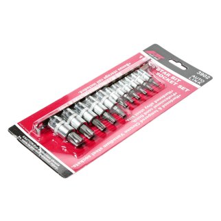 Набор головок торцевых с насадкой TORX 1/4-3/8", T10H-T60H 11шт JTC фото 1