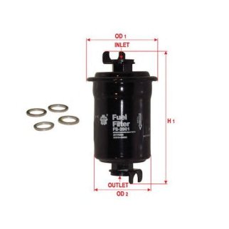 Фильтр топливный SAKURA FS2801 фото