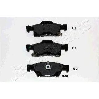 Колодки тормозные Japanparts PP-906AF фото