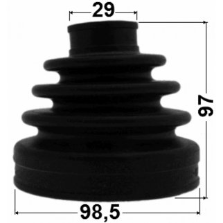 Пыльник ШРУСа FEBEST 0215-Y62 фото 2