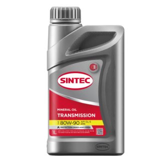 Масло трансмиссионное SINTEC SAE 80W90 GL-5 мин. 1л фото