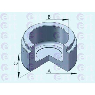 Поршень переднего суппорта ERT 151150-C фото