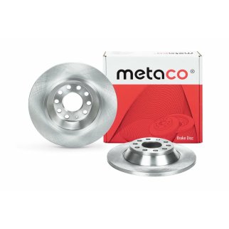Диск тормозной задний metaco 3060-142 фото 3