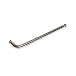 Ключ TORX Г-обр T45H с отверстием длинный ROCK FORCE фото 1