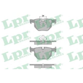Колодки тормозные к-кт Lpr 05P1472 фото