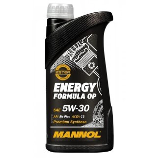 Масло моторное MANNOL ENERGY FORMULA OP 5W30 синт 1л фото
