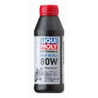 Масло трансмиссионное LIQUI MOLY RACING GEAR для мотоциклов GL-4 0.5л. фото