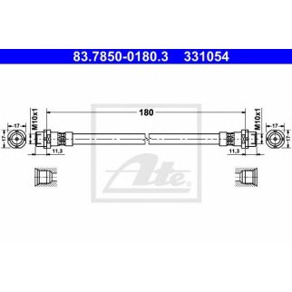 Шланг тормозной фото