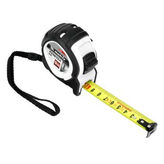 Рулетка Neon, 5 м x 19 мм, обрезиненный корпус, 3 фиксации, PRO// Matrix фото 3